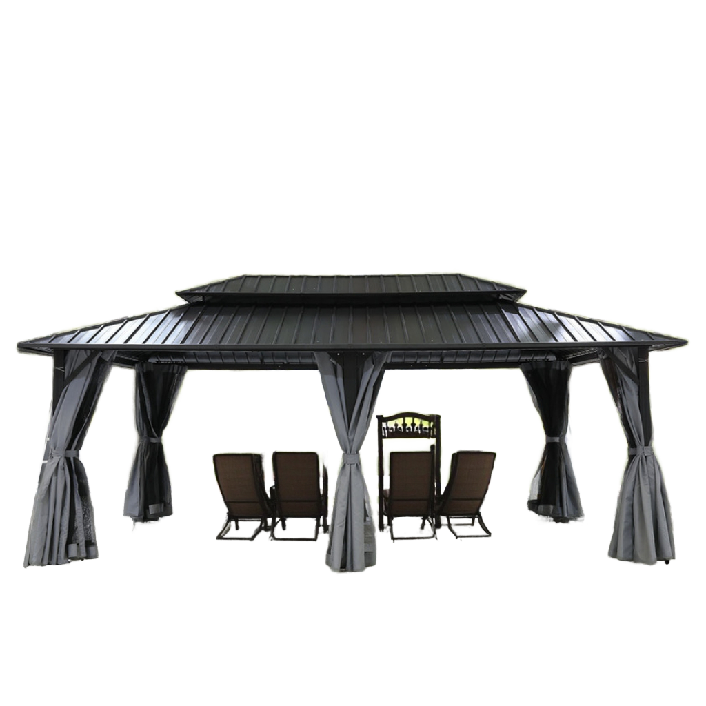 Outdoor Furniture Aluminum - Outdoor Aluminum Frame Canopy & Gazebo