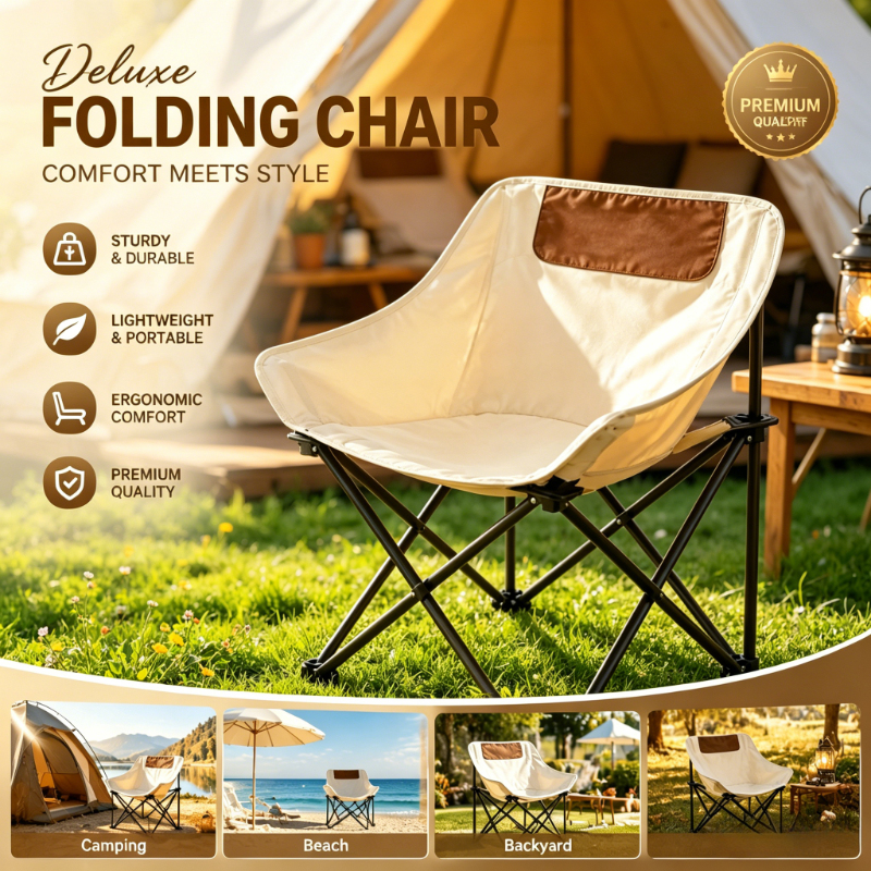 Outdoor Furniture Cheap - Outdoor Folding Camping Chair, Ultra Light