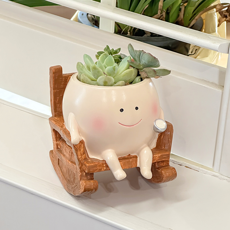 Garden Swing Chair - Cute Chair/Swing Smiling Face Little Devil