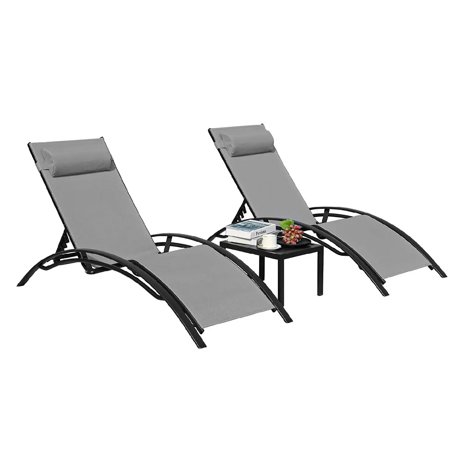 Outdoor Furniture Deals - Aluminum Lounge Chair for Outside with