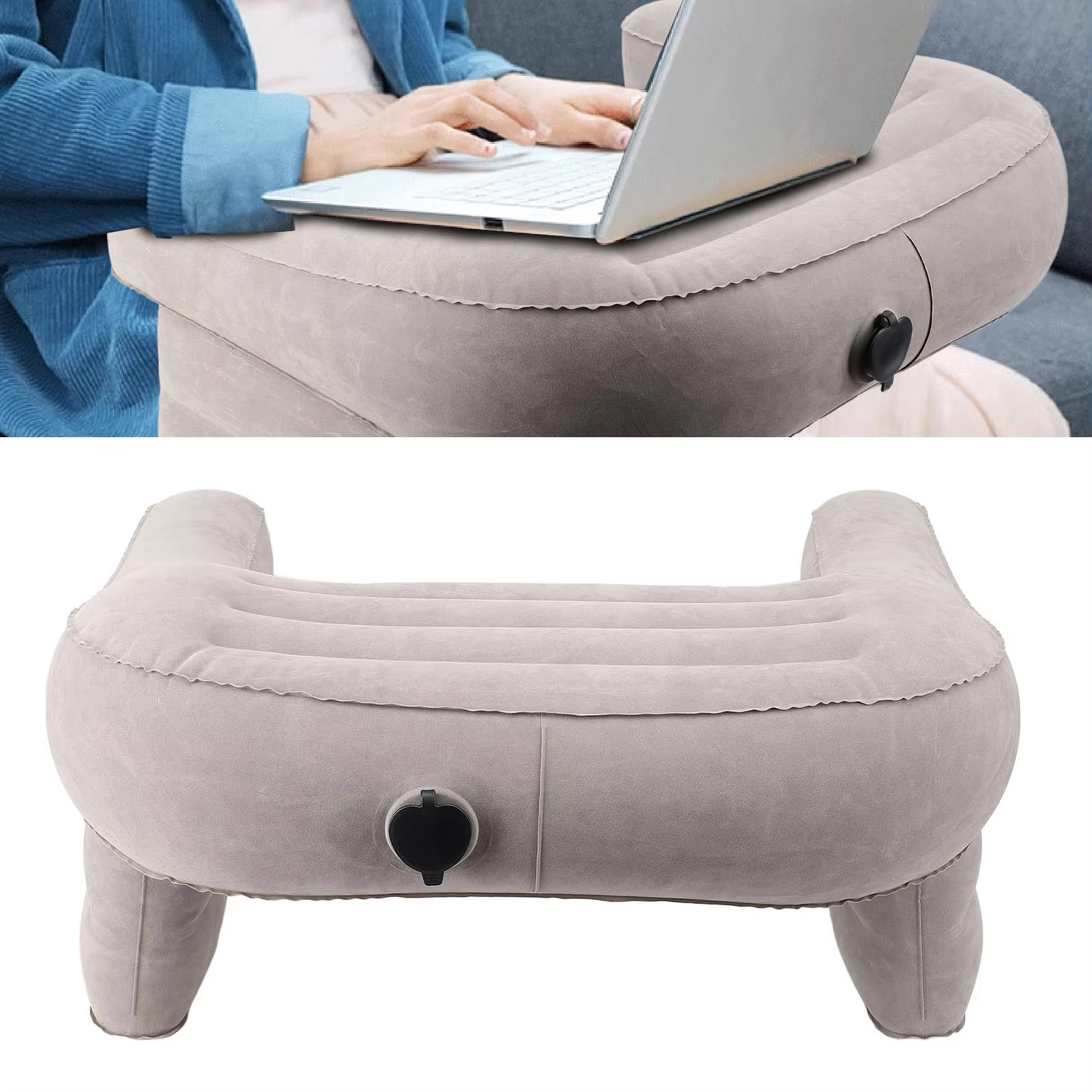 Outdoor Furniture Nearby - Inflatable Lap Desk Pillow Inflatable Gaming
