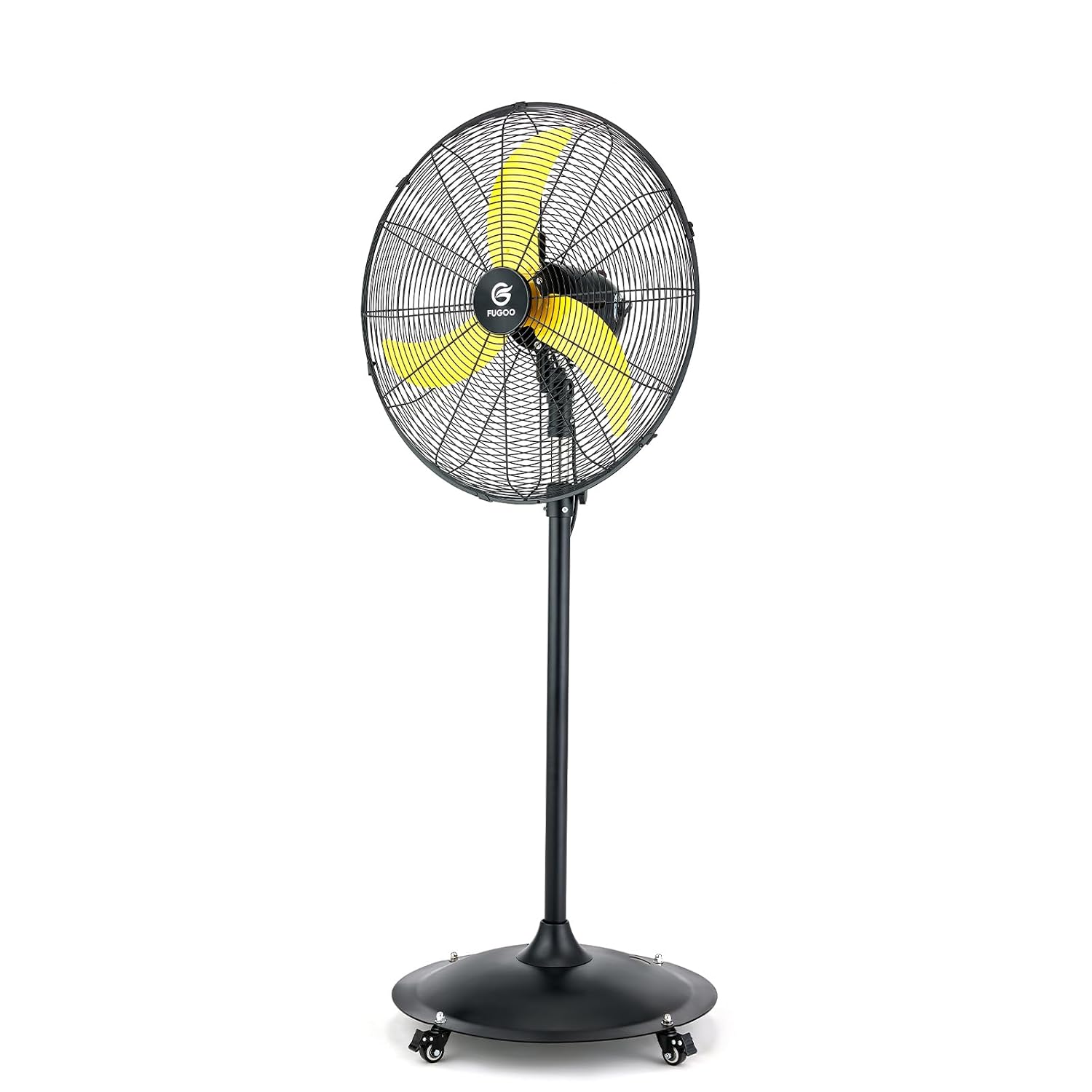 Outdoor Furniture In - 24'' Outdoor Oscillating Pedestal Fan With