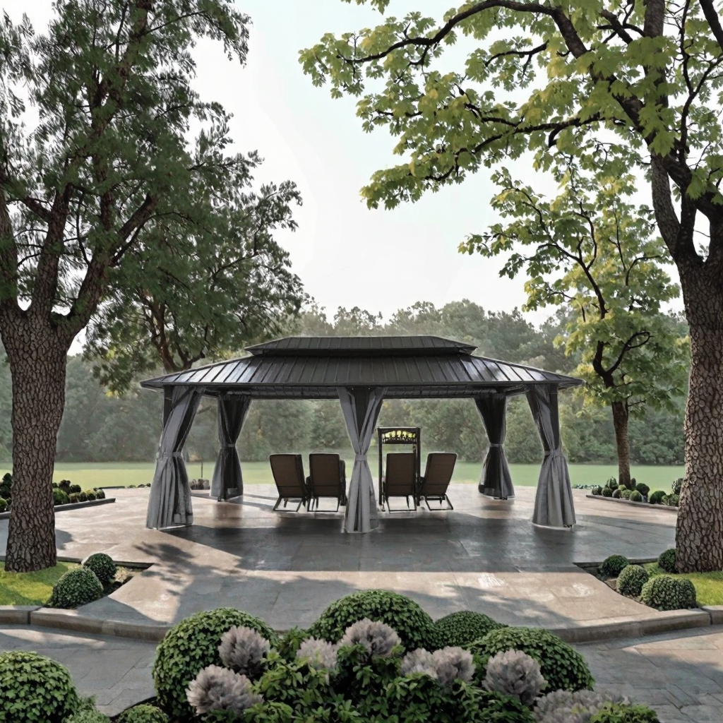 Outdoor Aluminum Frame Canopy  – Outdoor Furniture Aluminum Bewertung und Preis