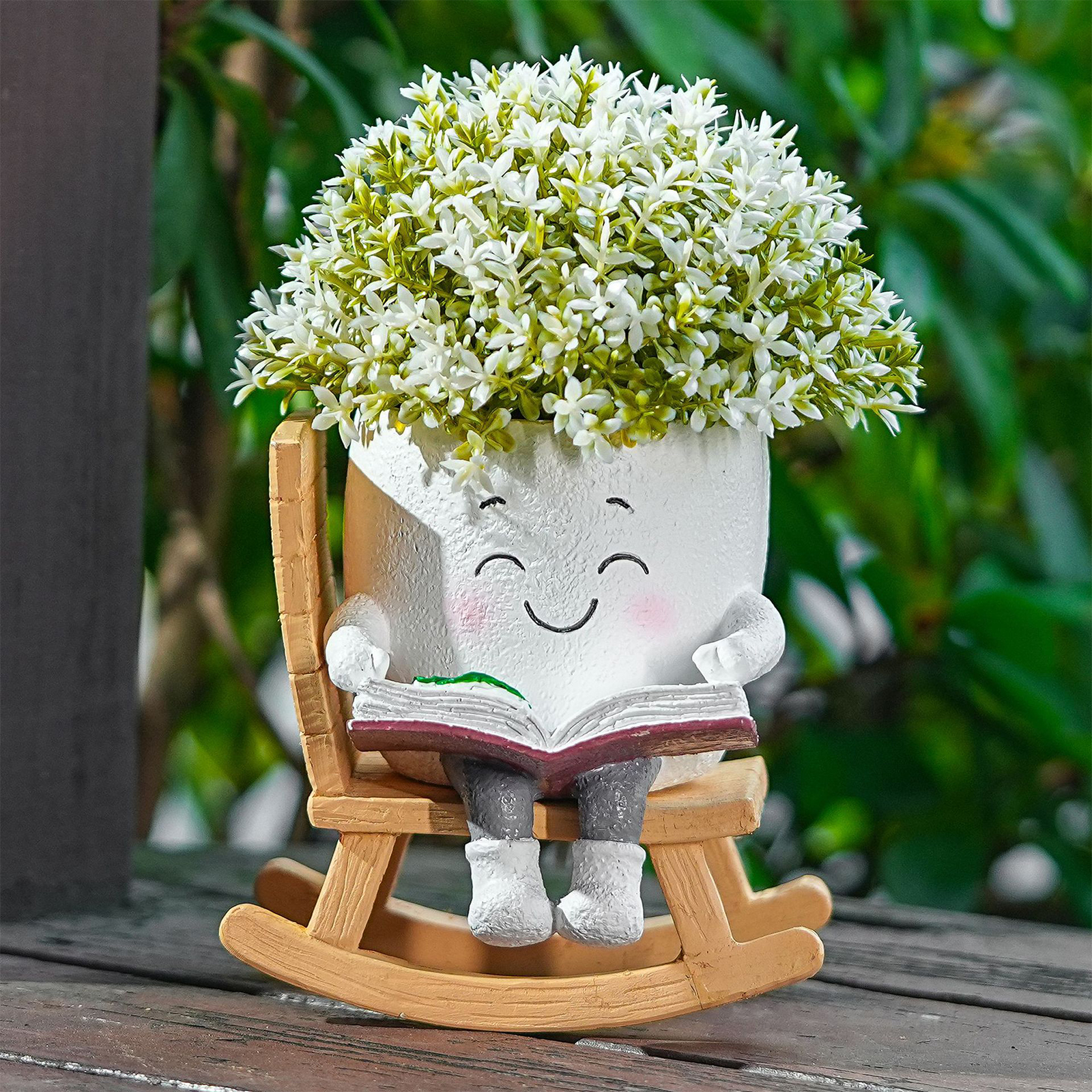 Chair/Swing Smile Face Planter – Garden Swing Chair Bewertung und Preis