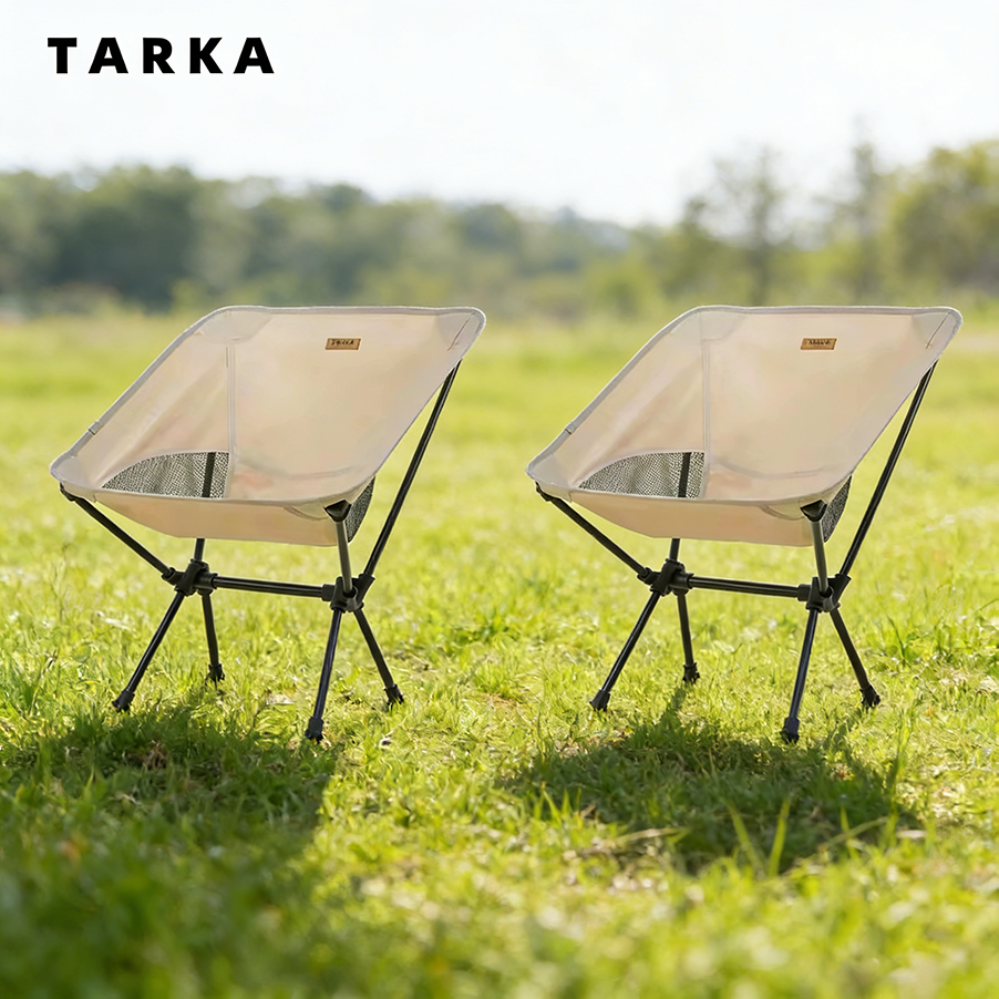 TARKA 2Pcs Folding Chairs for  – Outdoor Furniture Aluminum Bewertung und Preis