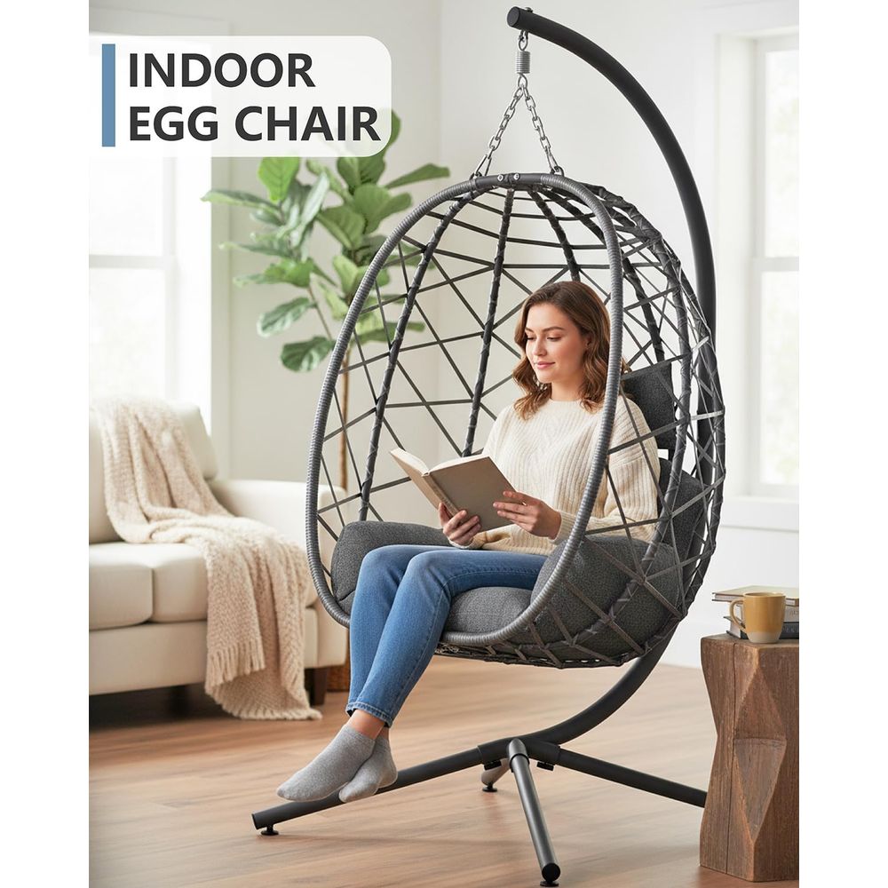 Outdoor Indoor Rattan Egg Swin – Garden Swing Chair Bewertung und Preis