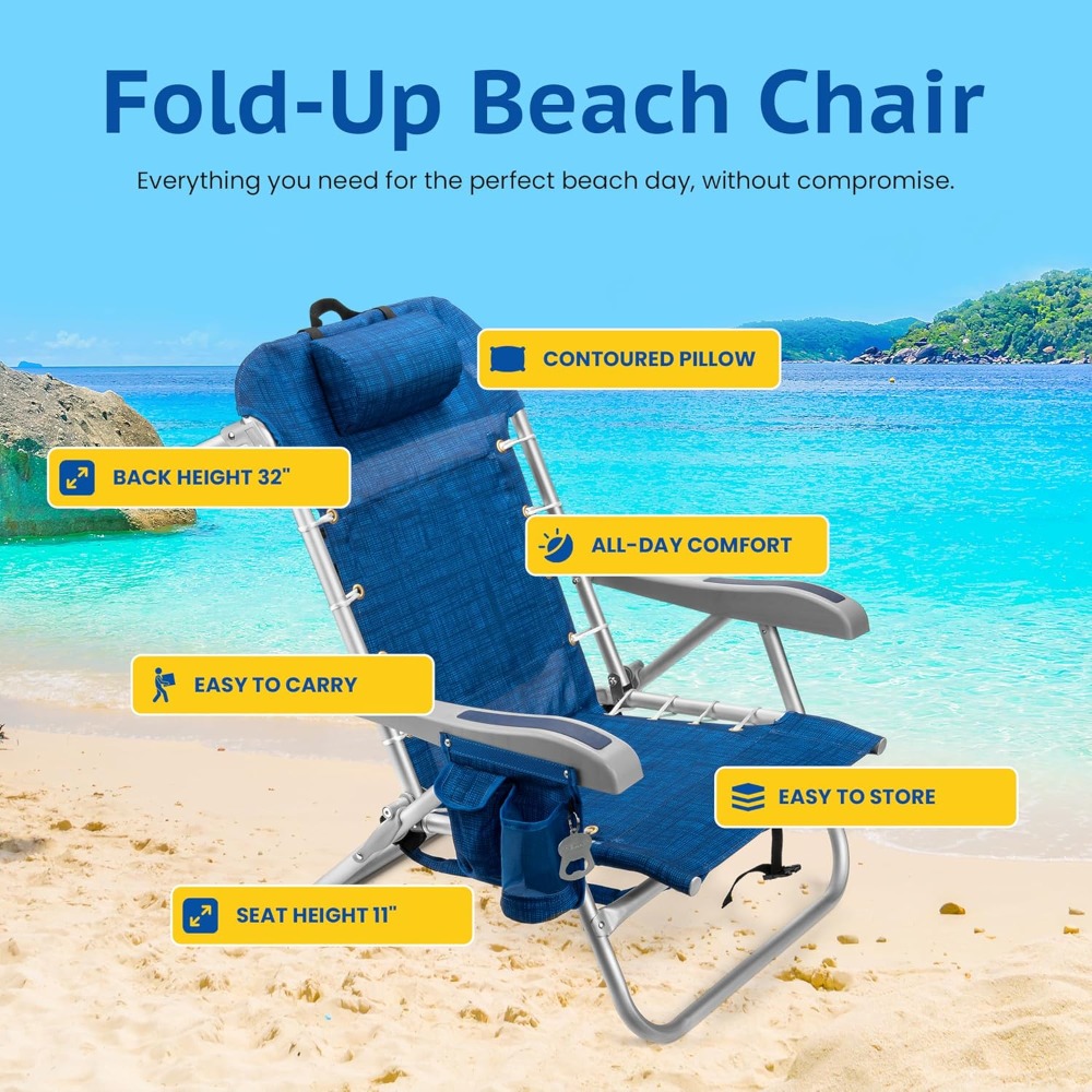 Cooler+ Folding Backpack Beach – Outdoor Furniture Xl Bewertung und Preis