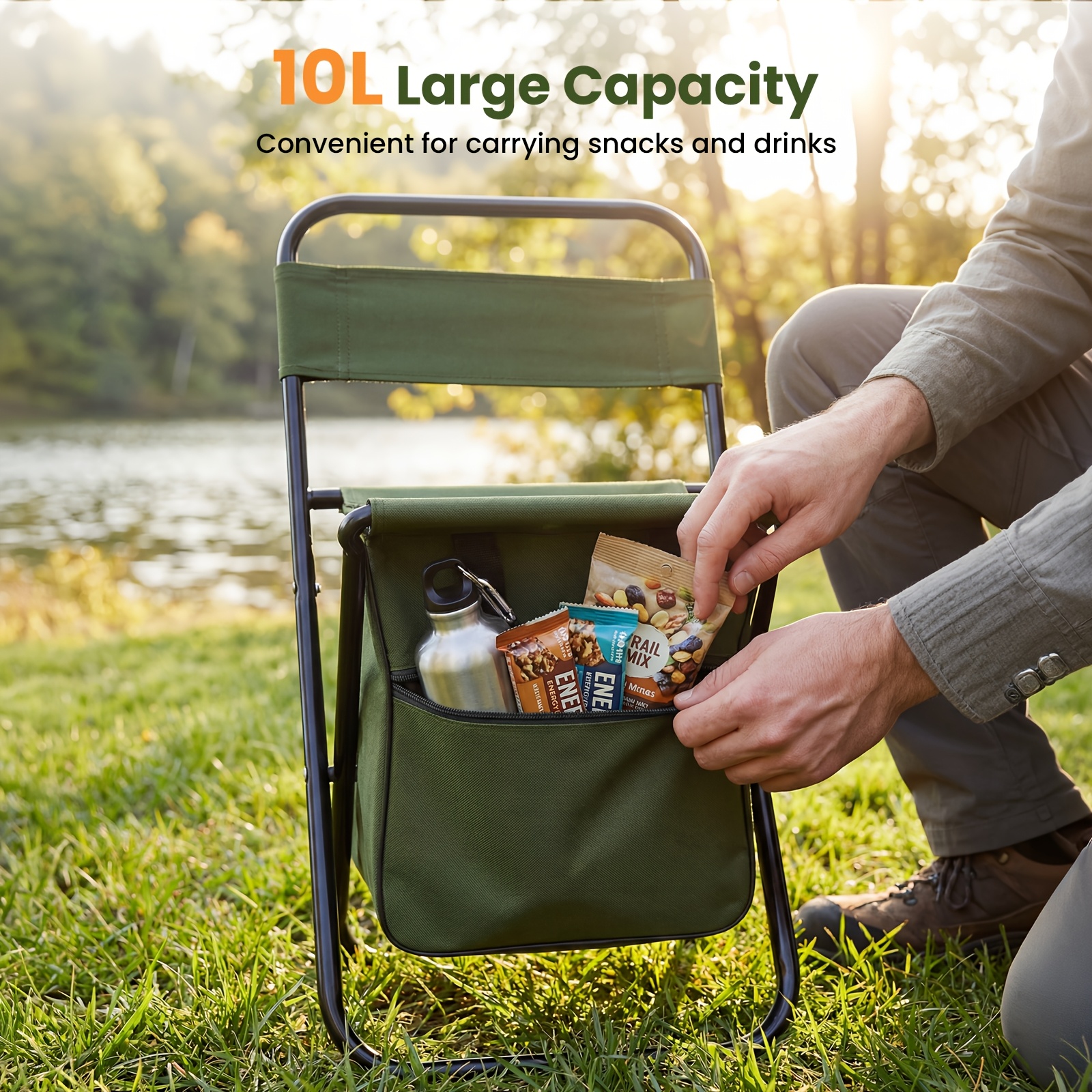 2 in 1 Camping Chair with Larg – Outdoor Furniture Cheap Bewertung und Preis