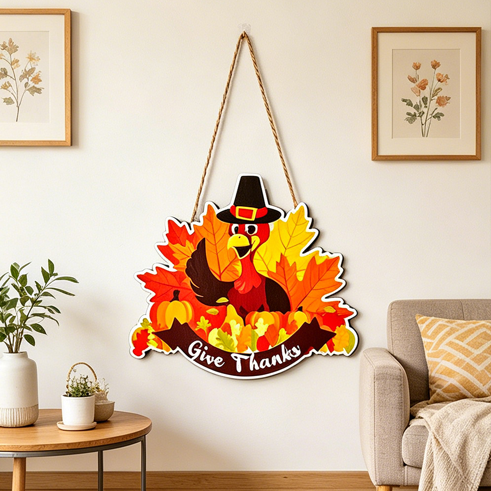 Fall Turkey Give Thanks Door H – Outdoor Furniture Turkey Bewertung und Preis