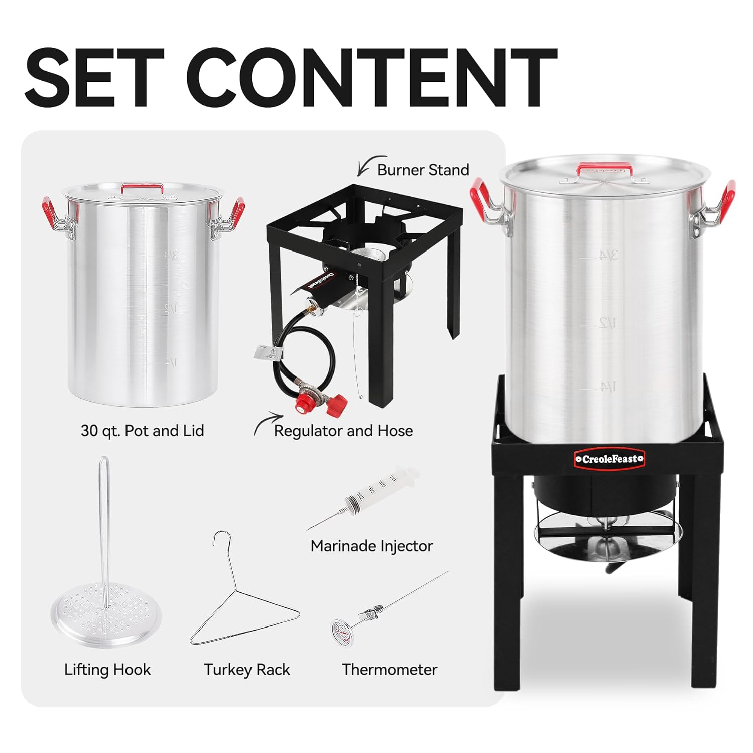 30 Qt Aluminum Turkey Fryer Po – Outdoor Furniture Turkey Bewertung und Preis