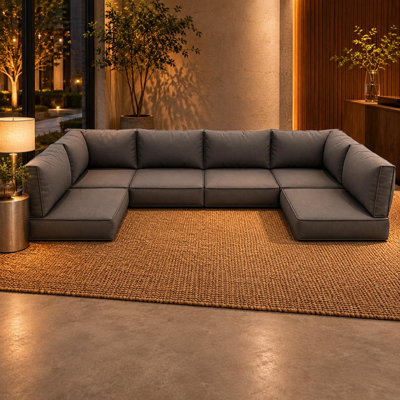 7 Pieces 7-Piece Sofa Cushion  – Outdoor Furniture In Bewertung und Preis