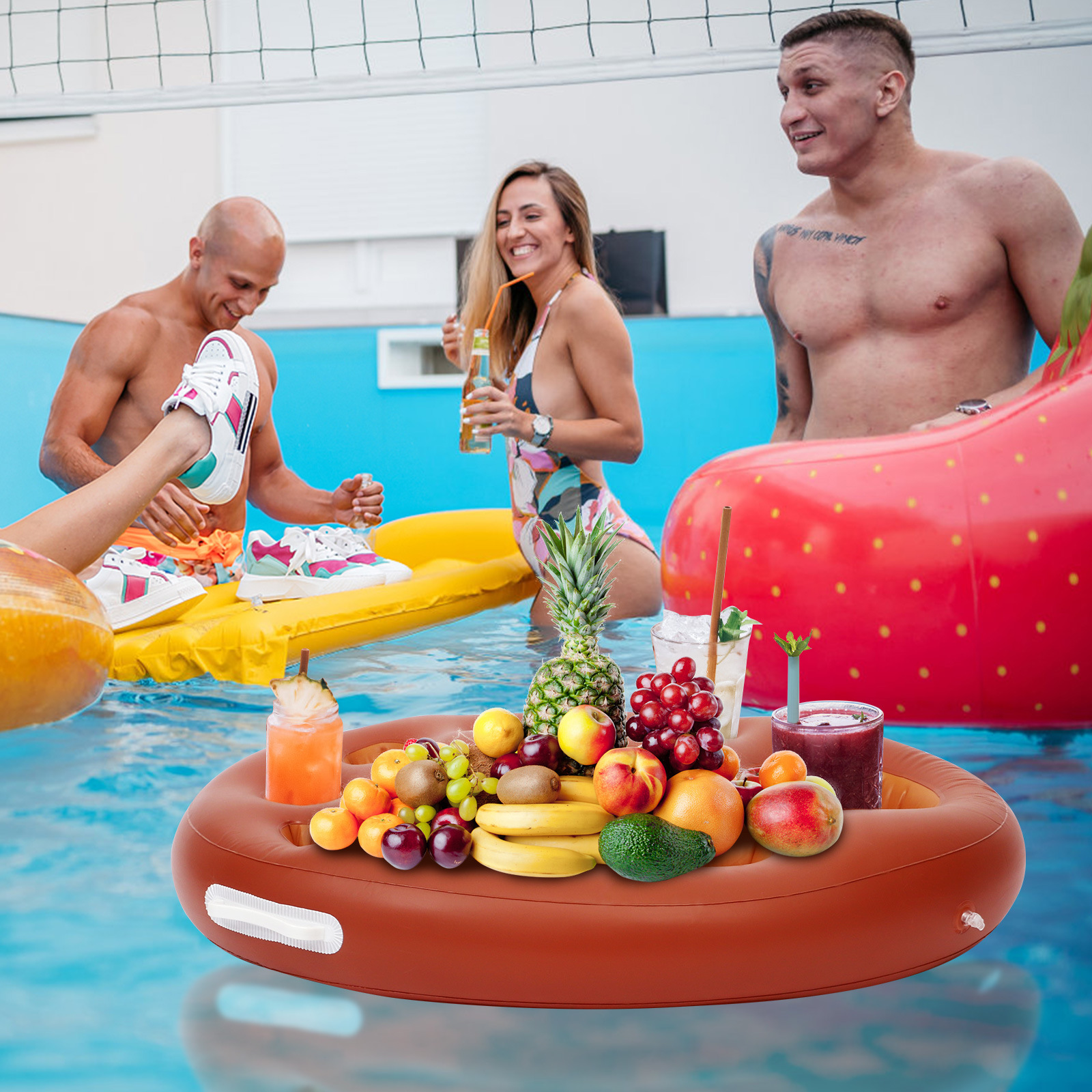 Inflatable Floating Pool Bar T – Outdoor Furniture In Bewertung und Preis