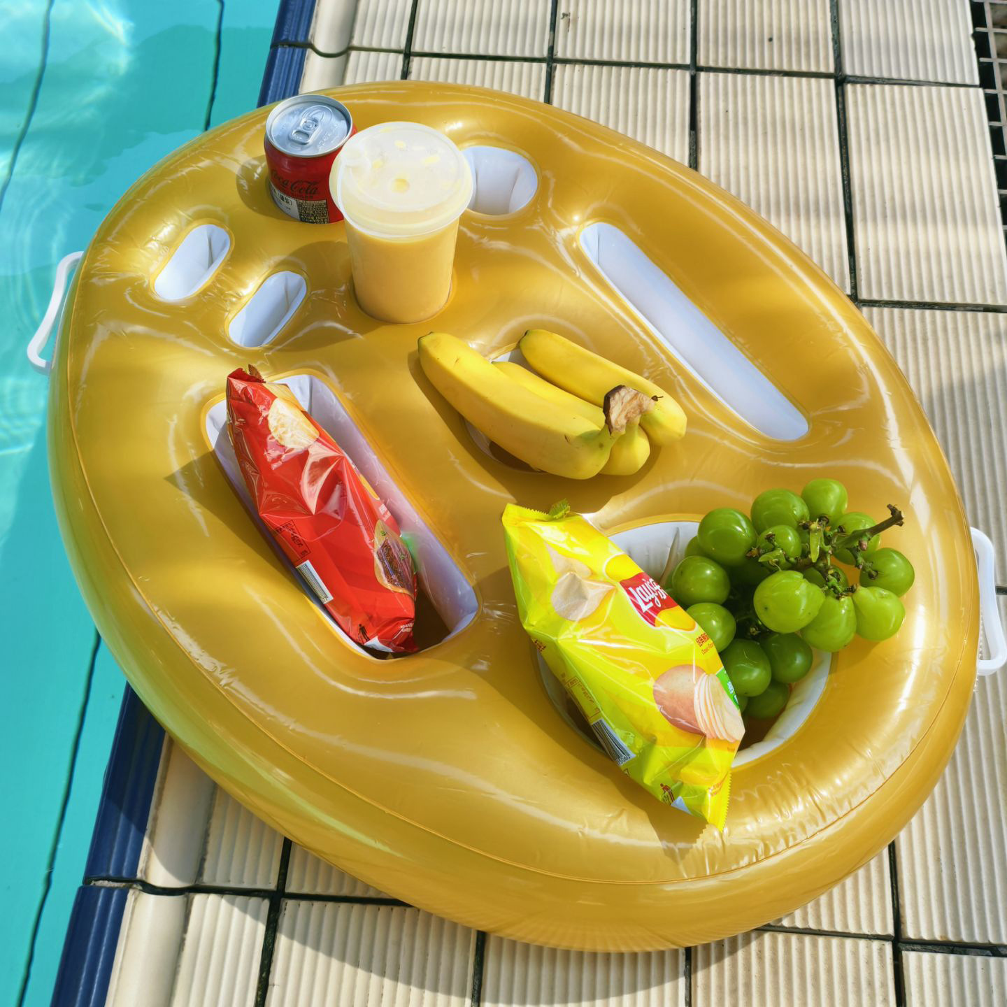 Inflatable Floating Pool Bar T – Outdoor Furniture In Bewertung und Preis