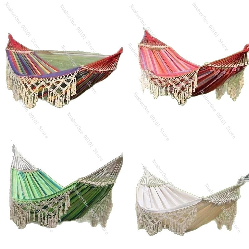 Canvas Double Hammock with Tas – Garden Swing Chair Bewertung und Preis