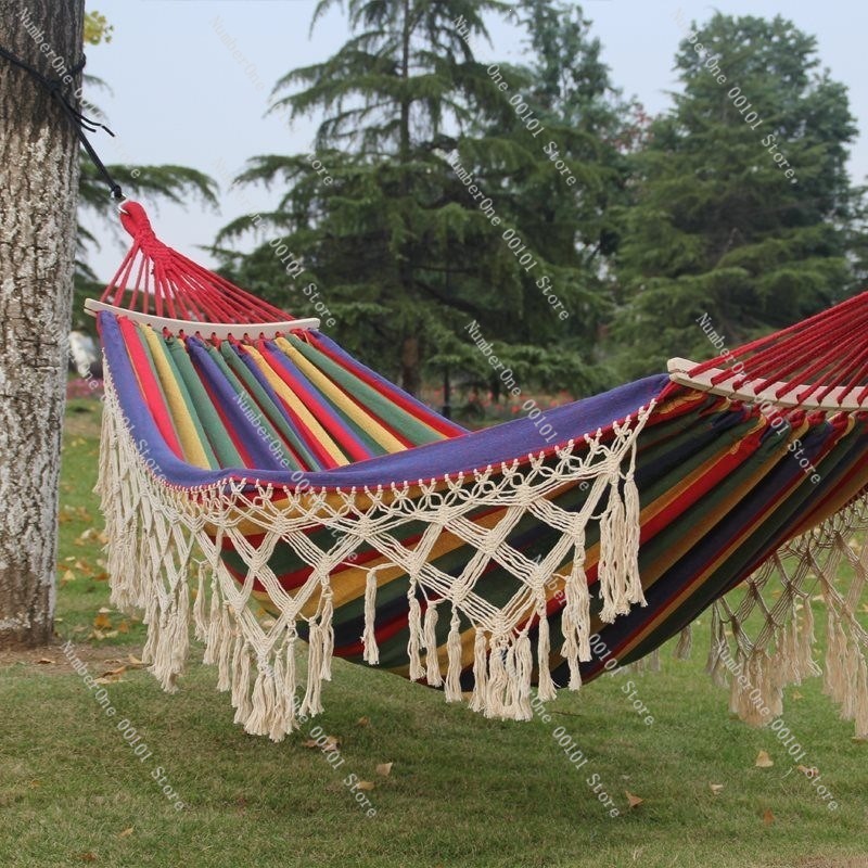 Canvas Double Hammock with Tas – Garden Swing Chair Bewertung und Preis