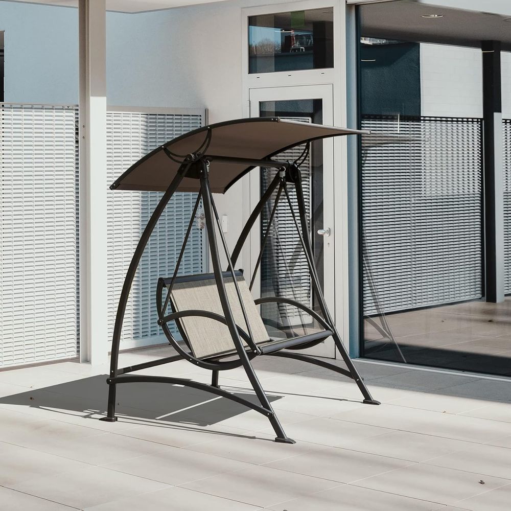 2-Seat Outdoor Patio Swing Cha – Garden Swing Chair Bewertung und Preis