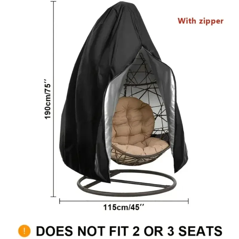 Black 210D Garden Outdoor Swin – Garden Swing Chair Bewertung und Preis