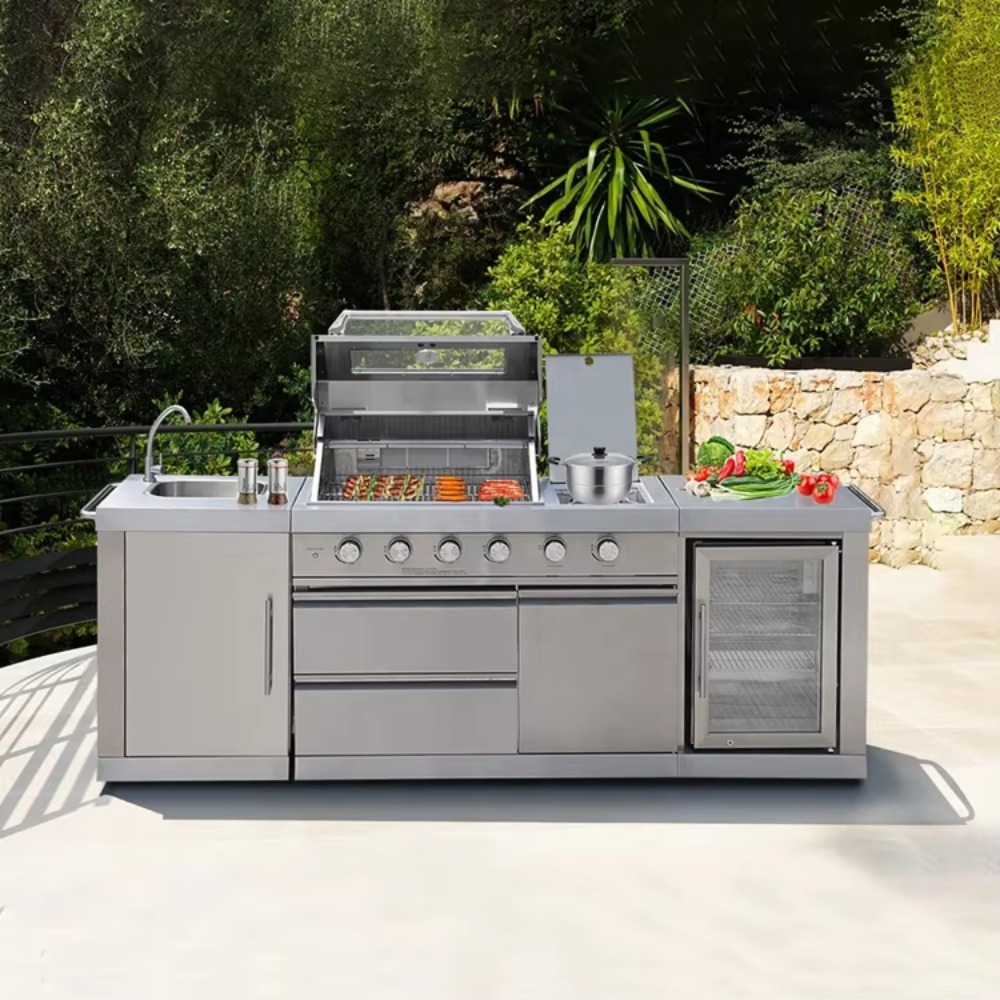 Outdoor Kitchen with Roof Cove – Outdoor Furniture Deals Bewertung und Preis