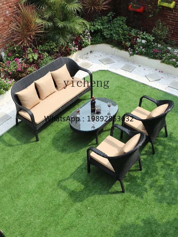 XL outdoor rattan sofa courtya – Outdoor Furniture Xl Bewertung und Preis
