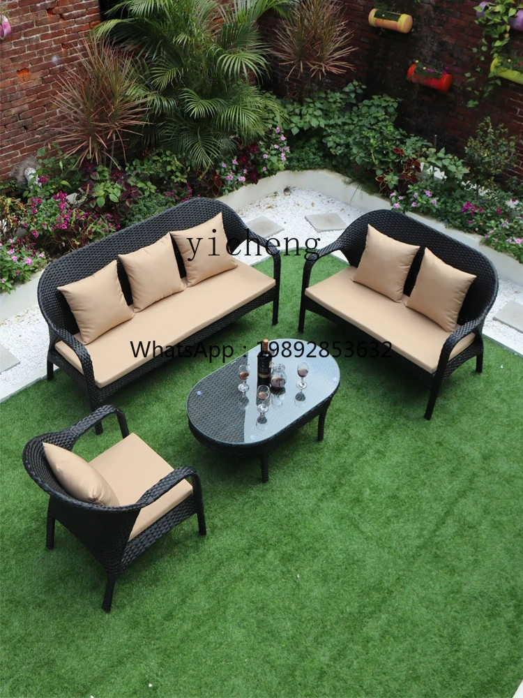 XL outdoor rattan sofa courtya – Outdoor Furniture Xl Bewertung und Preis