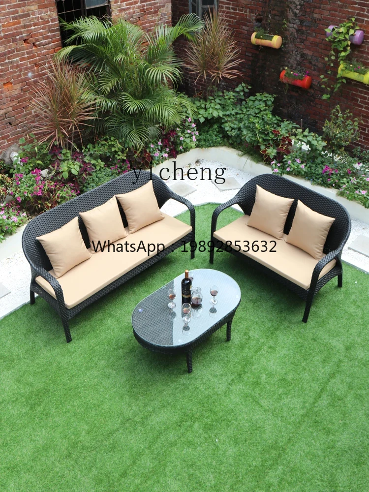 XL outdoor rattan sofa courtya – Outdoor Furniture Xl Bewertung und Preis