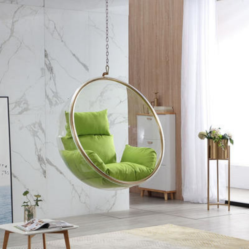 custom.Hot Sell Acrylic Hangin – Garden Swing Chair Bewertung und Preis