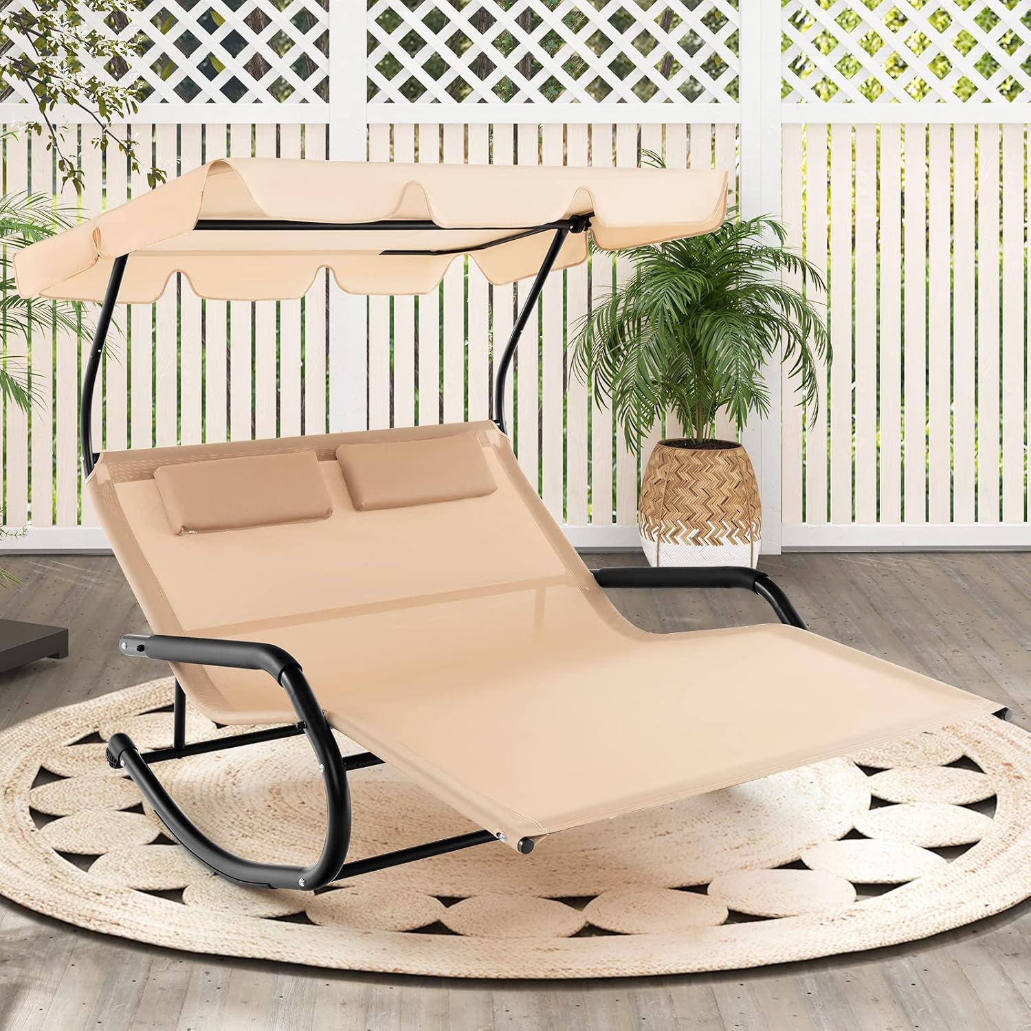 2 Person Adjustable Canopy Lou – Outdoor Furniture Xl Bewertung und Preis