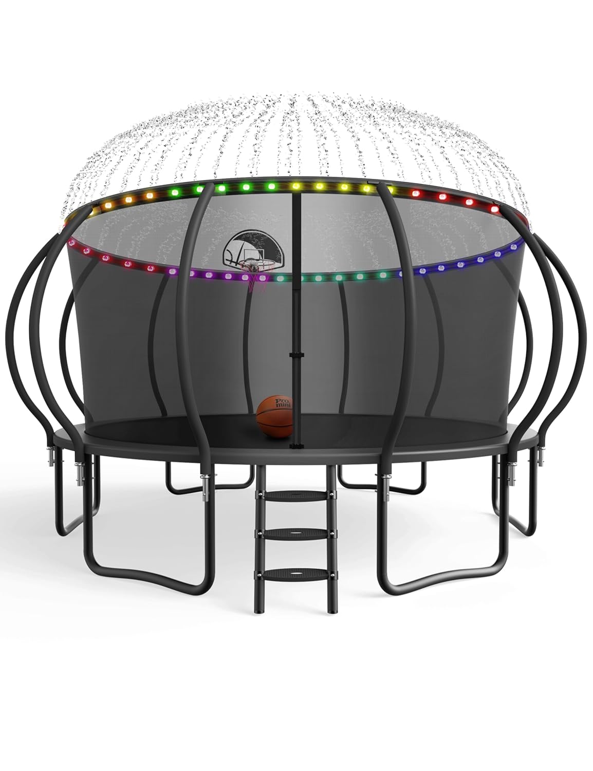 Large Outdoor Trampoline with  – Outdoor Furniture In Bewertung und Preis