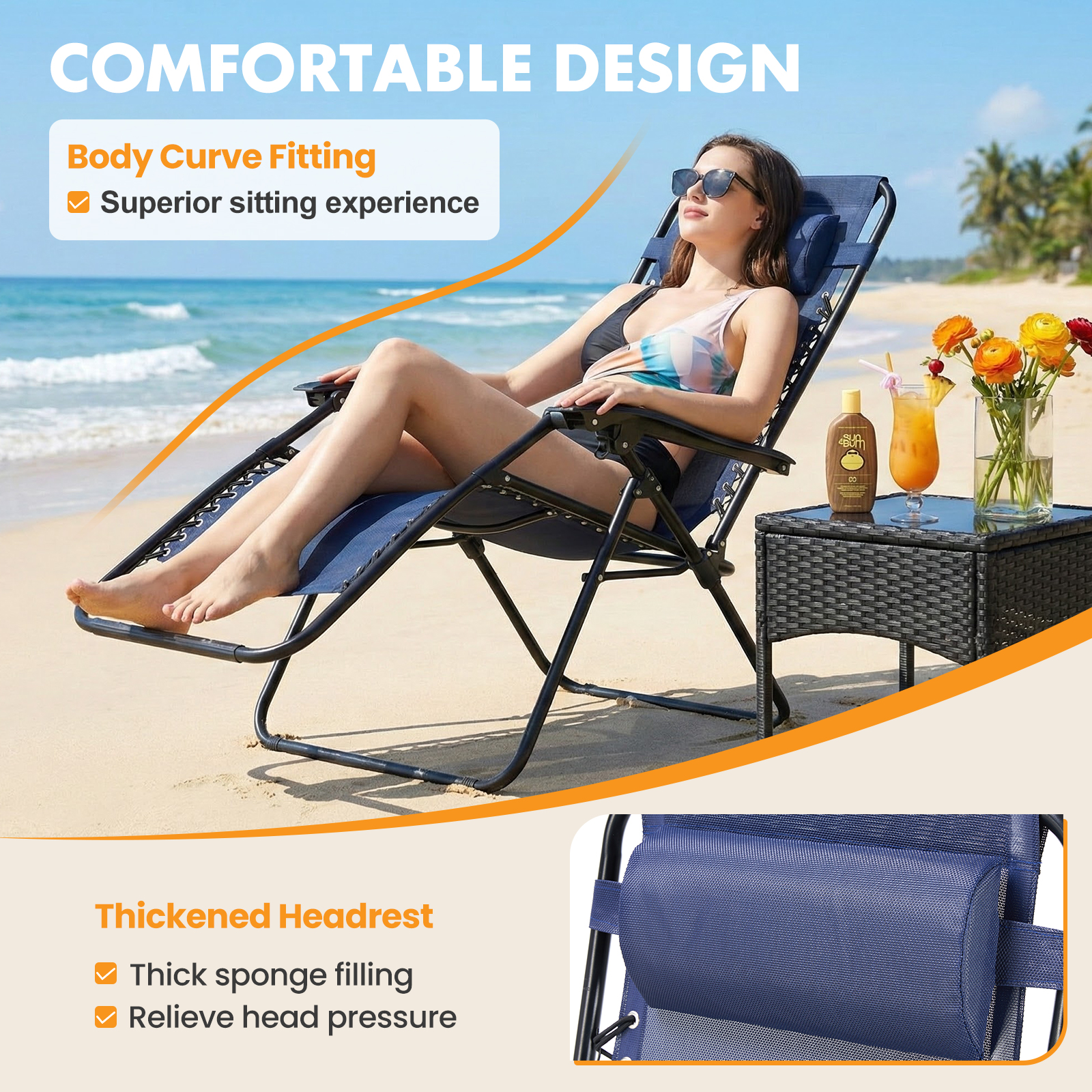 MCQ Outdoor Zero Gravity Chair – Outdoor Furniture Deals Bewertung und Preis