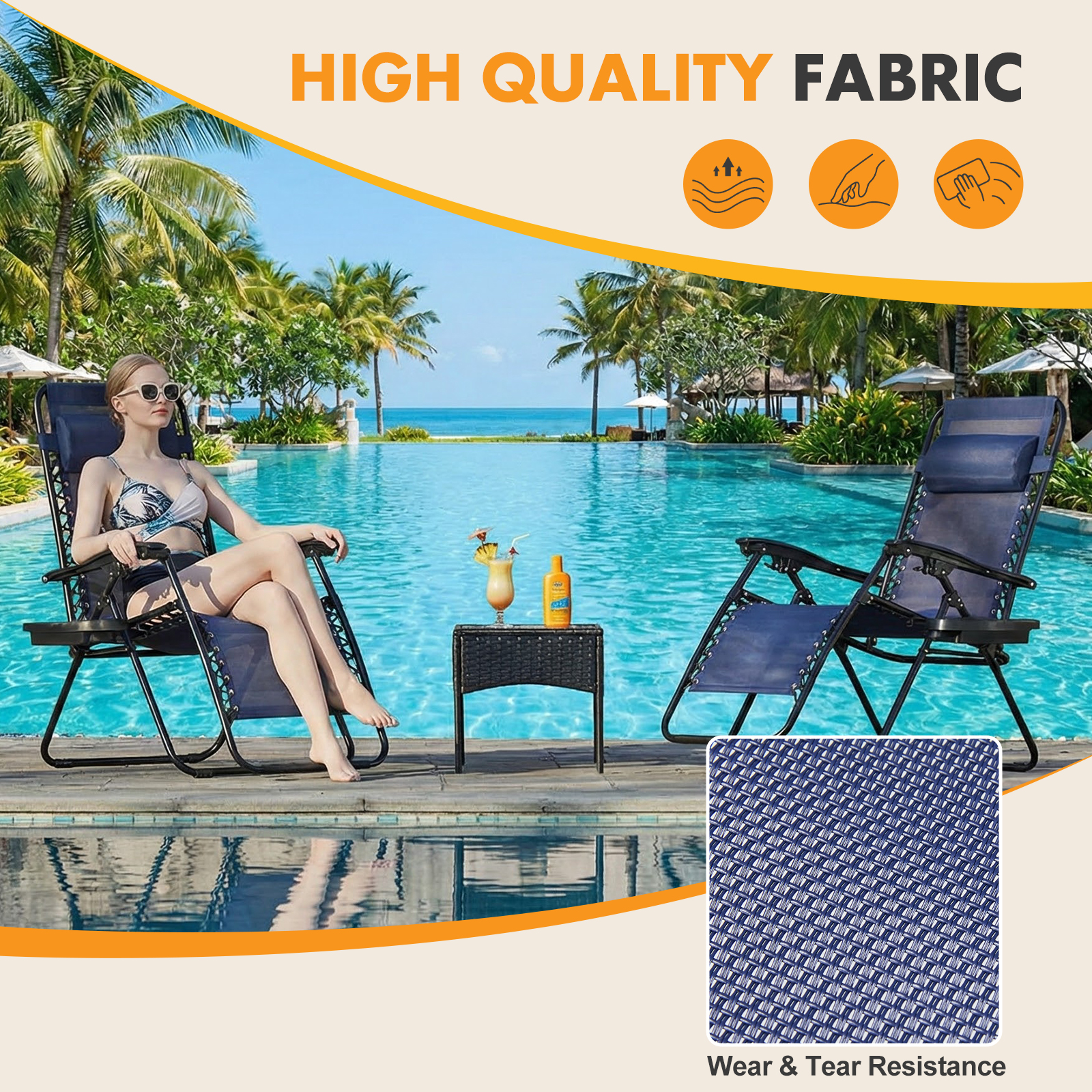 MCQ Outdoor Zero Gravity Chair – Outdoor Furniture Deals Bewertung und Preis