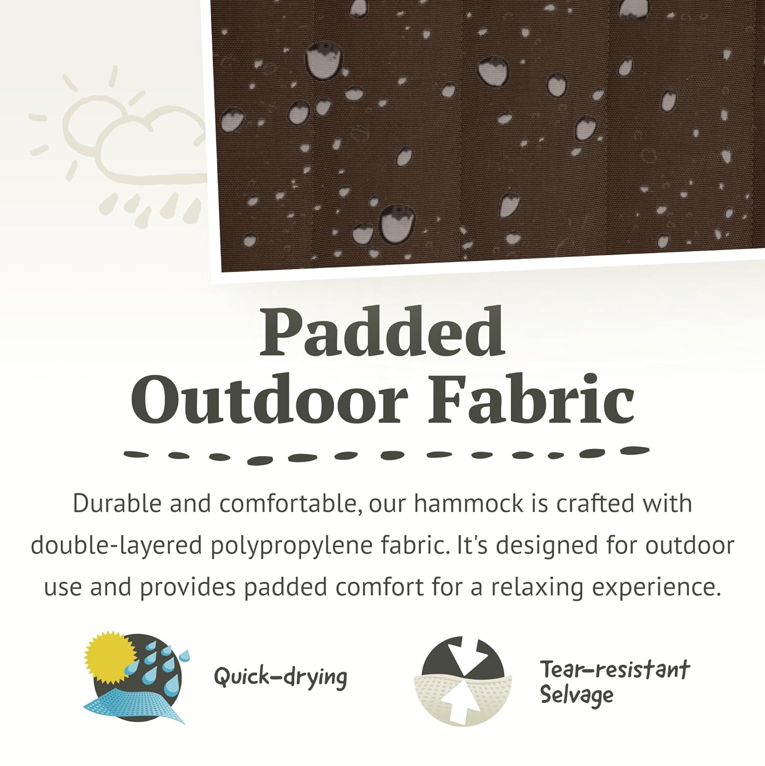 Quilted Double Hammock Spreade – Outdoor Furniture Xl Bewertung und Preis