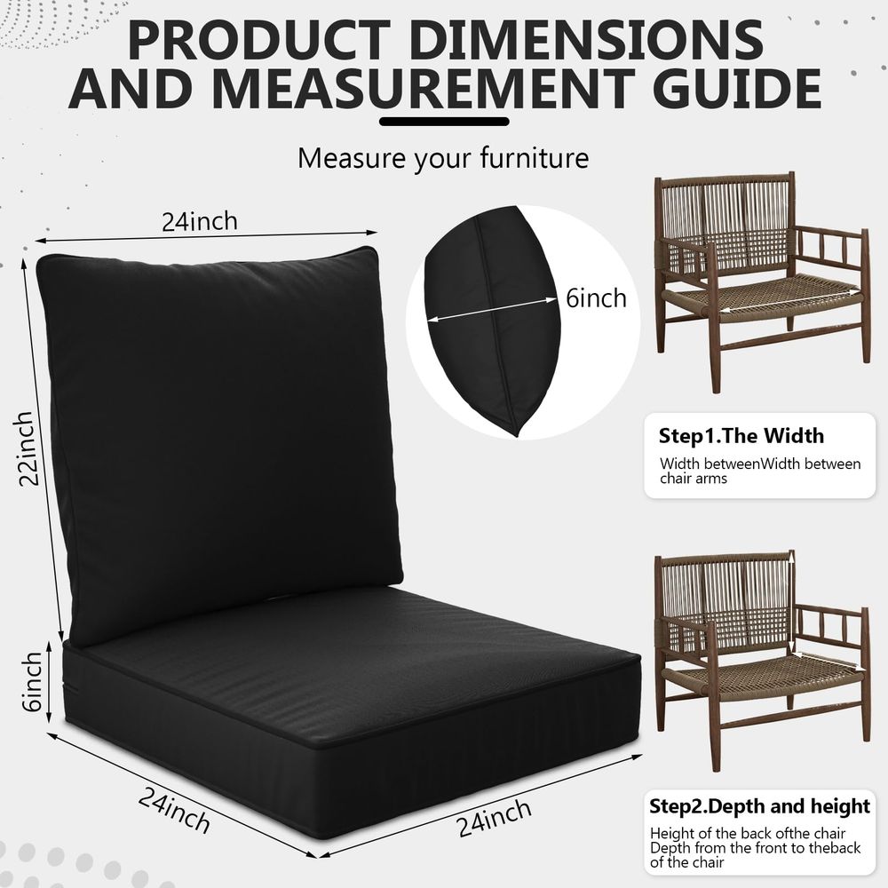Outdoor Seat Cushions 3Piece S – Outdoor Furniture Cushions 22 X 24 Bewertung und Preis