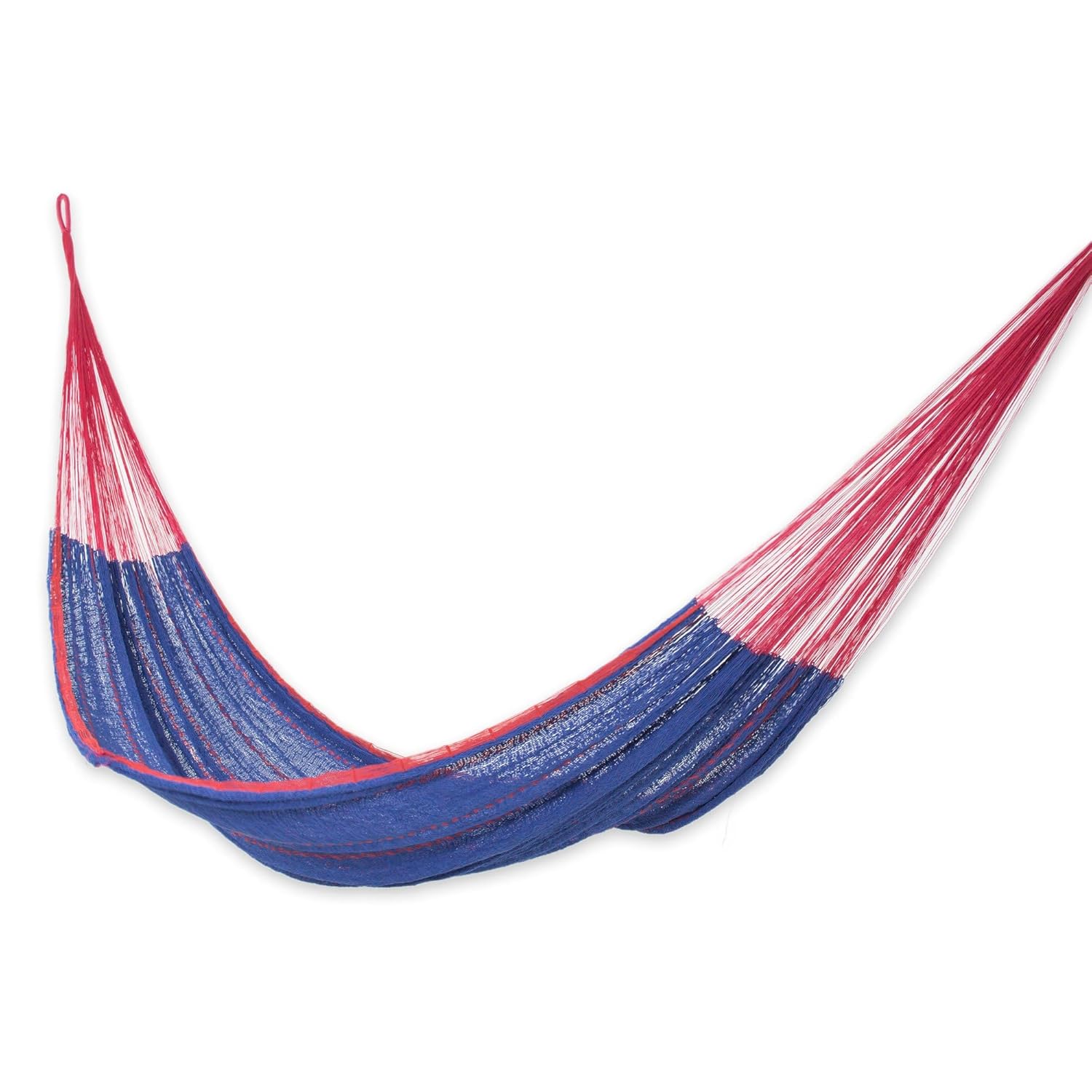 Blue Red Cotton Hand Woven May – Outdoor Furniture Xl Bewertung und Preis
