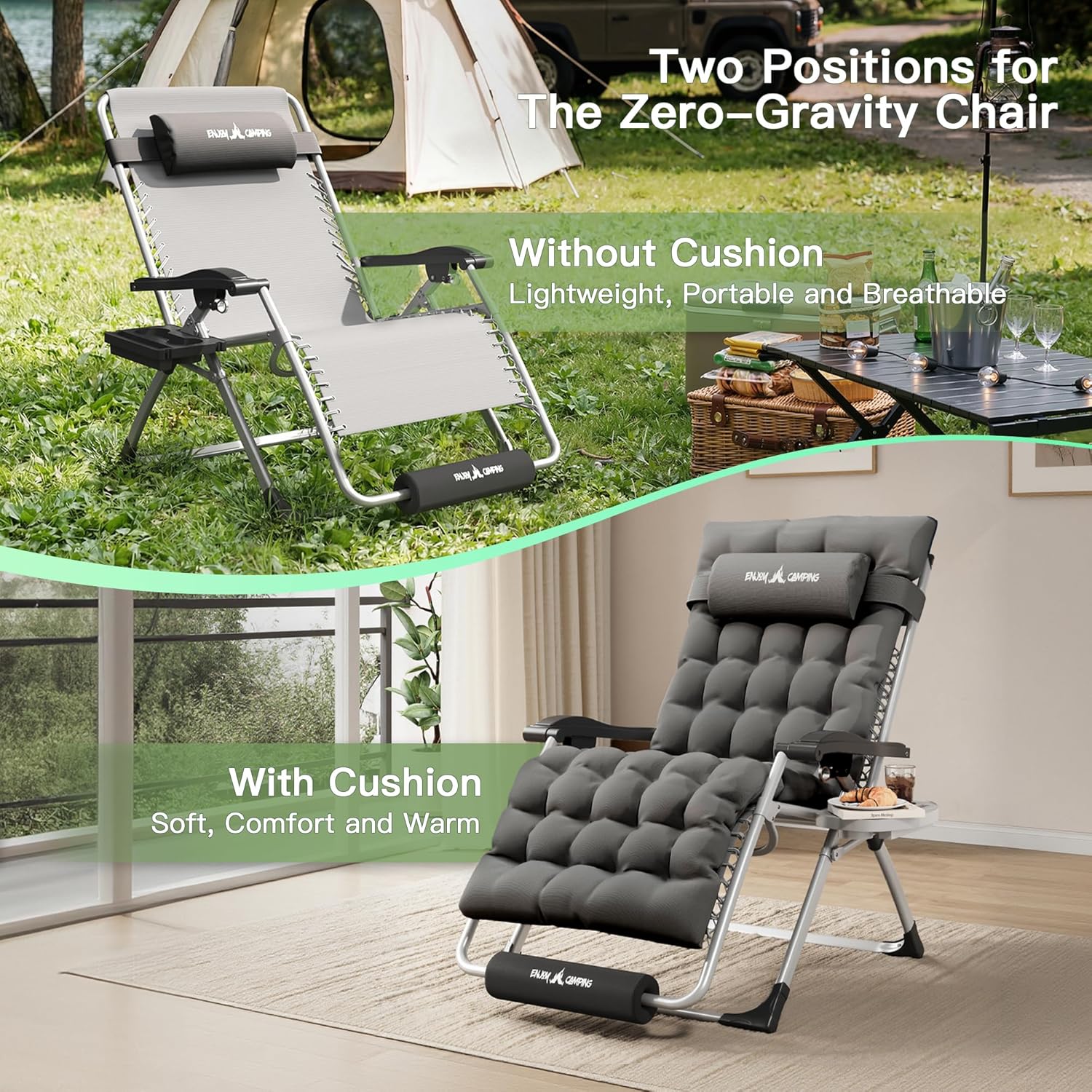 XL Oversized Zero Gravity Chai – Outdoor Furniture Xl Bewertung und Preis