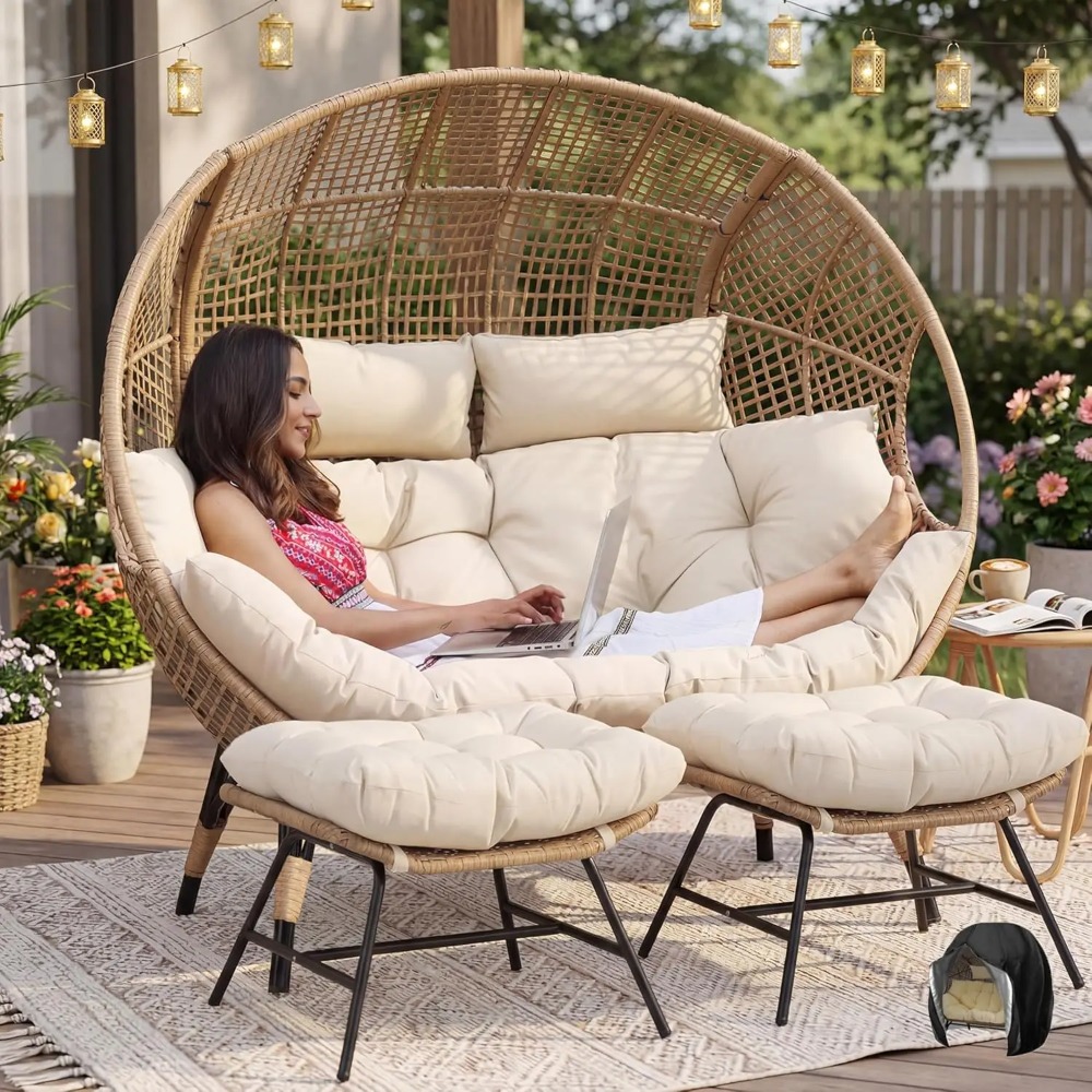 plus Size XL 57.1' Indoor Outd – Outdoor Furniture Xl Bewertung und Preis