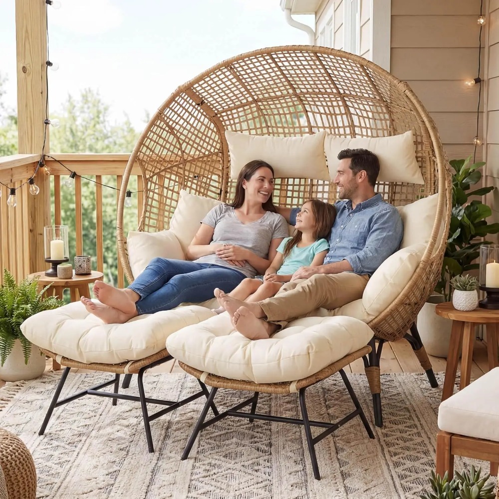 plus Size XL 57.1' Indoor Outd – Outdoor Furniture Xl Bewertung und Preis