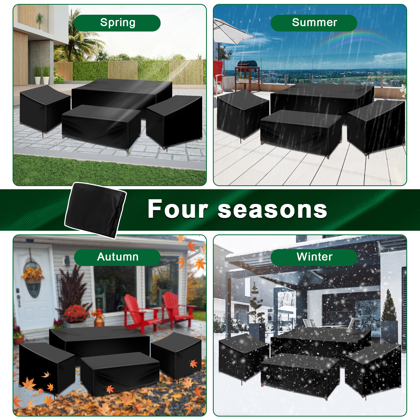 4Pcs Patio Furniture Cover Set – Outdoor Furniture Deals Bewertung und Preis