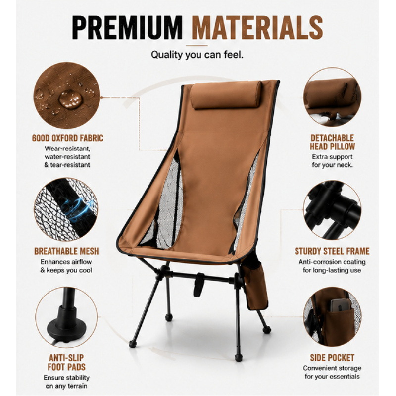 Thick Padded Headrest Lightwei – Outdoor Furniture Aluminum Bewertung und Preis