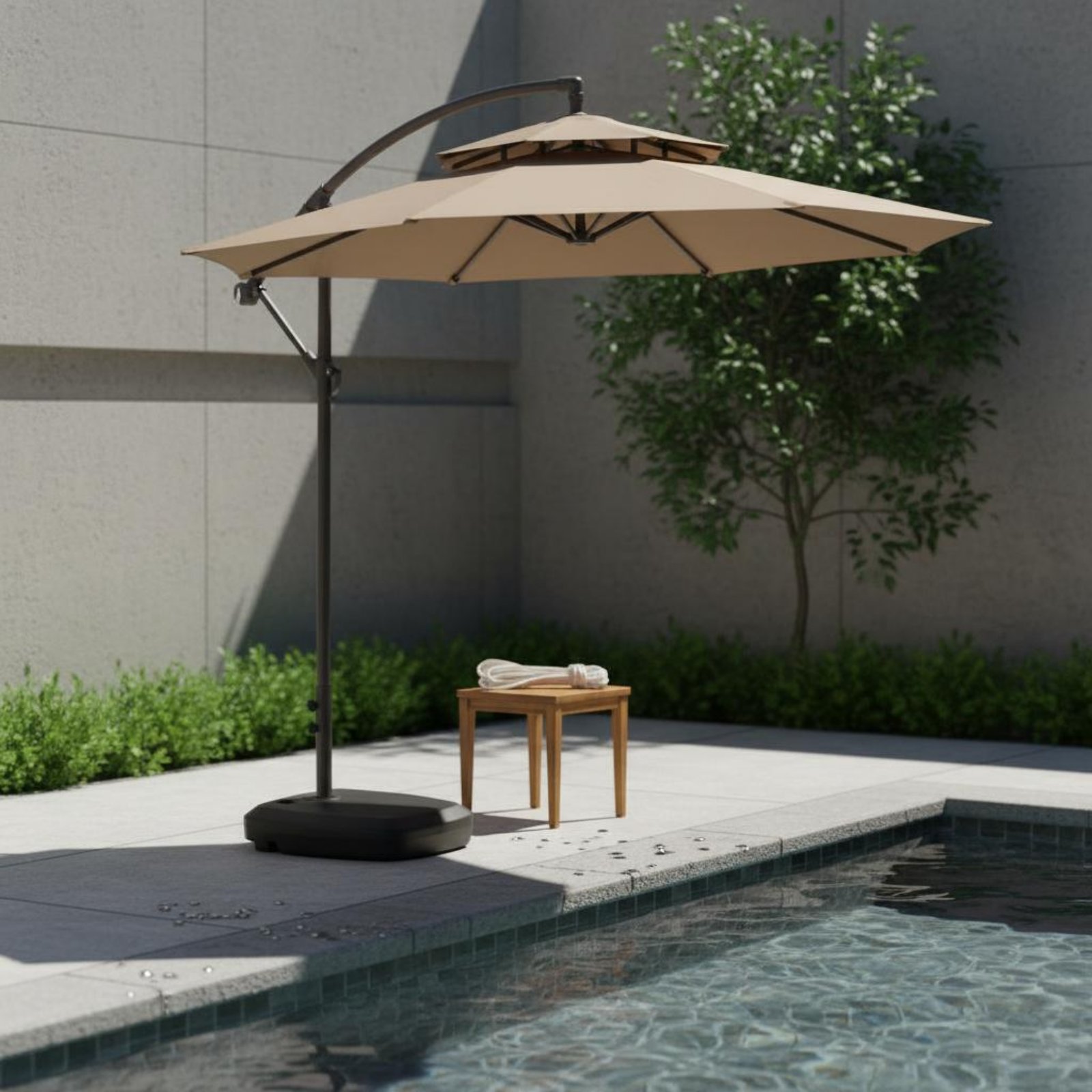 Roman Umbrella Pull Rope Wear- – Outdoor Furniture In Bewertung und Preis